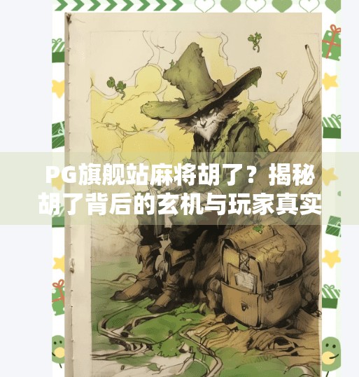 PG旗舰站麻将胡了?揭秘胡了背后的玄机与玩家真实体验