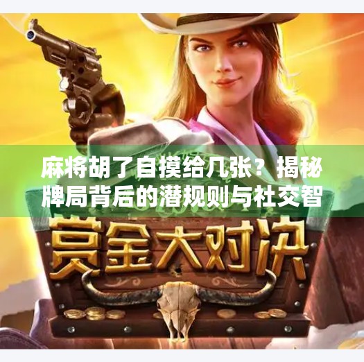 麻将胡了自摸给几张?揭秘牌局背后的潜规则与社交智慧! 麻将胡了自摸给几张?揭秘牌局背后的潜规则与社交智慧!