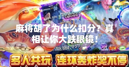 麻将胡了为什么扣分?真相让你大跌眼镜! 麻将胡了为什么扣分?真相让你大跌眼镜!