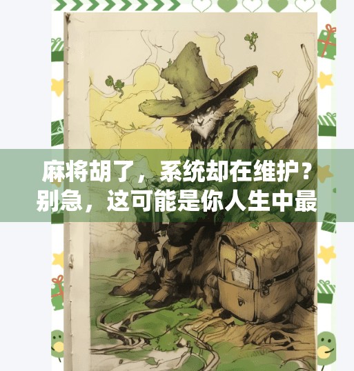 麻将胡了,系统却在维护?别急,这可能是你人生中最稳的一次等待!