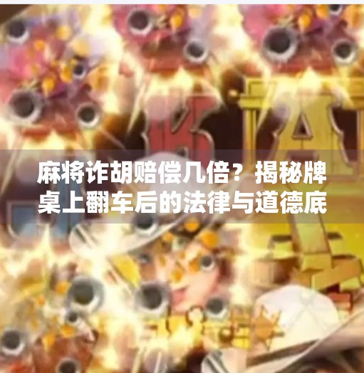 麻将诈胡赔偿几倍?揭秘牌桌上翻车后的法律与道德底线!